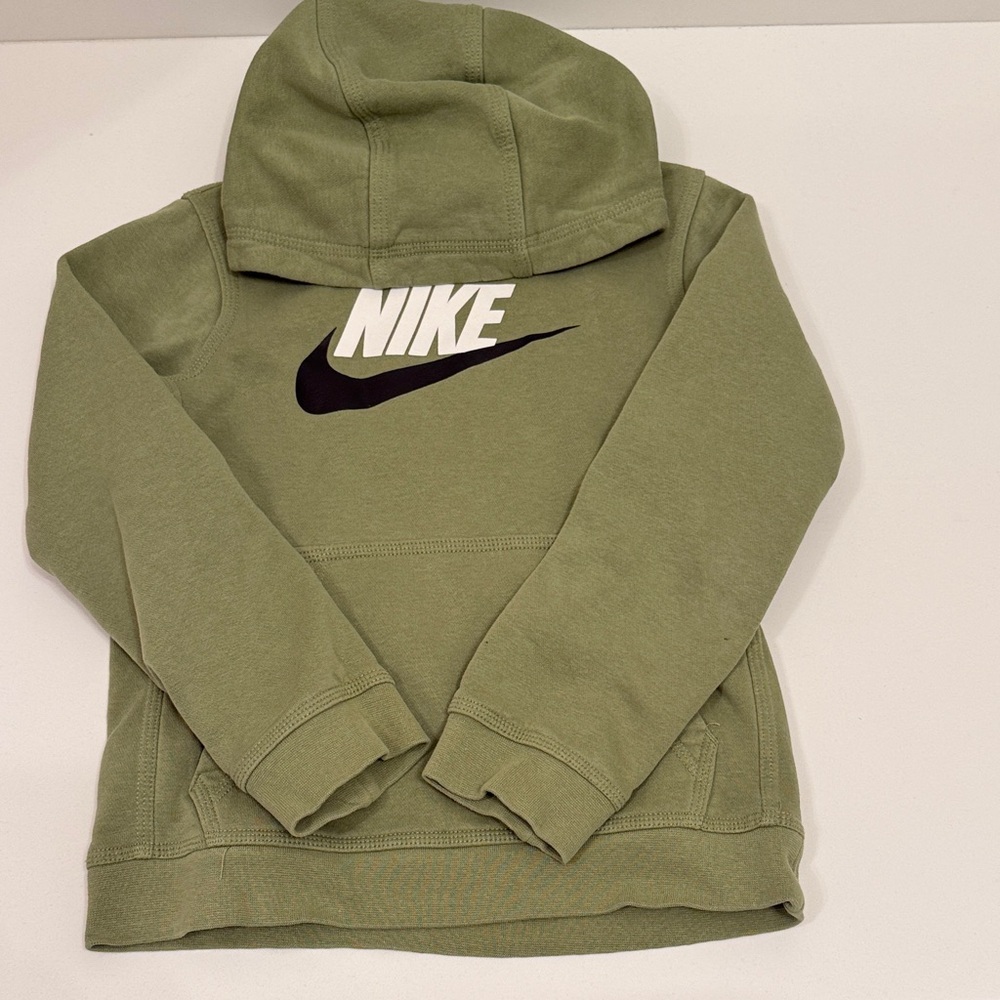 Nike Kids Olive Green Hoodie